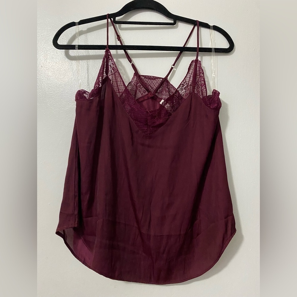 Ladies Cami Tank Lace